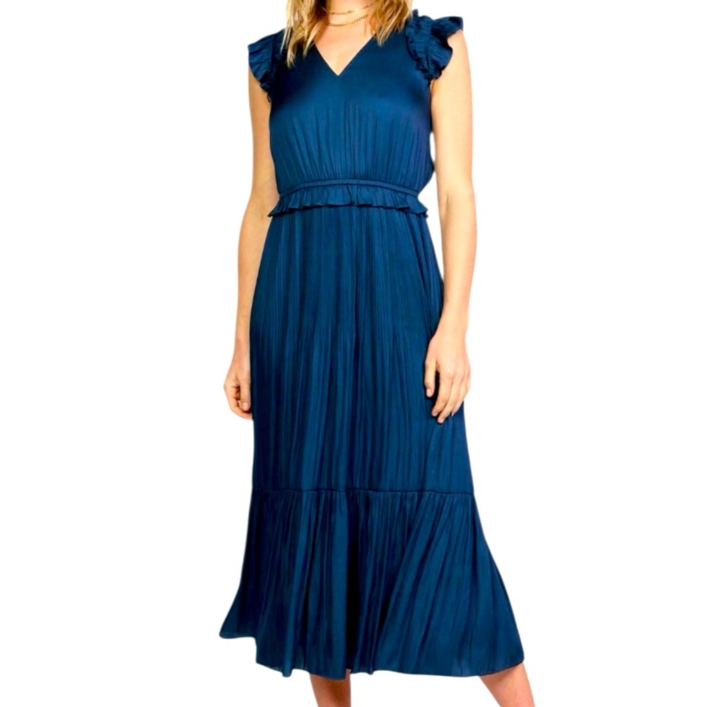 Current Air LA Satin Finish Middy Dress